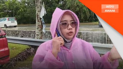 Perkembangan banjir di Johor