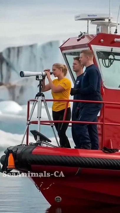 Millions of barnacles seriously injured a polar bear that was successfully rescued by a rescue team