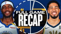 Game Recap: Pacers 108, Warriors 96