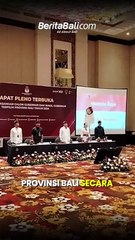 Resmi Ditetapkan, Wayan Koster dan Giri Prasta Menyebut Infrastruktur Menjadi Salah Satu Prioritasnya