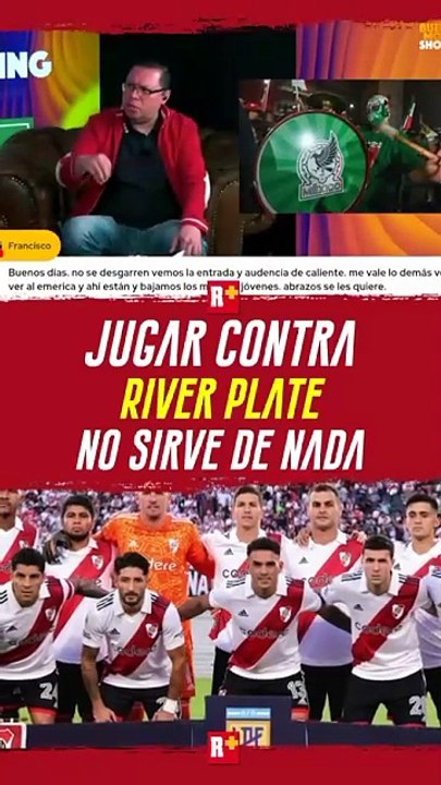 JUGAR CONTRA RIVER NO SIRVE DE NADA