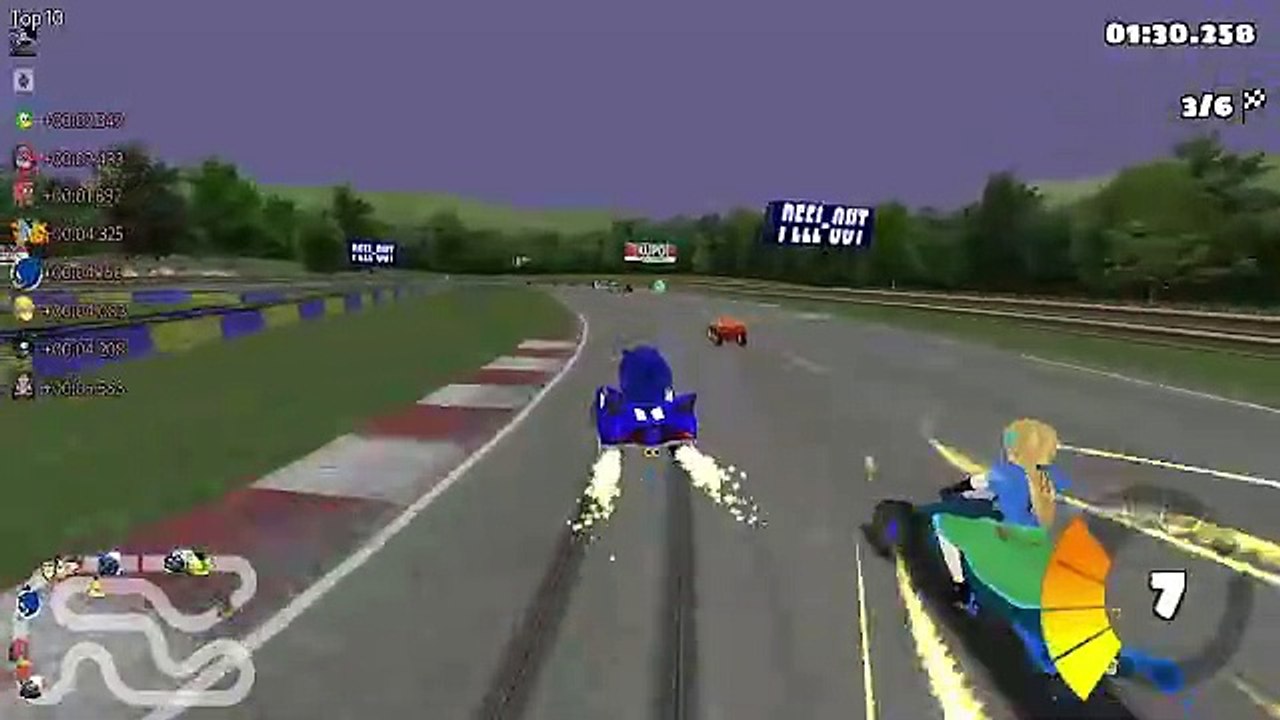 SuperTuxKart LINUX en Español #2 #linux #linuxgaming #retrogame RJ ANDA