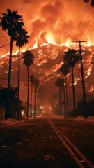 "Blaze of Fire: Devastating Inferno in an American City"