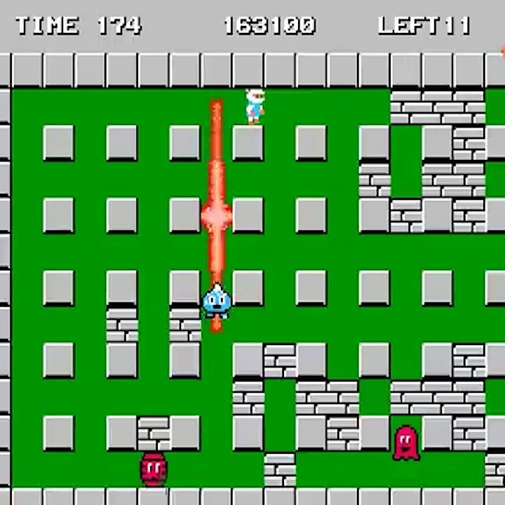 Bomberman Stage-10 Gameplay