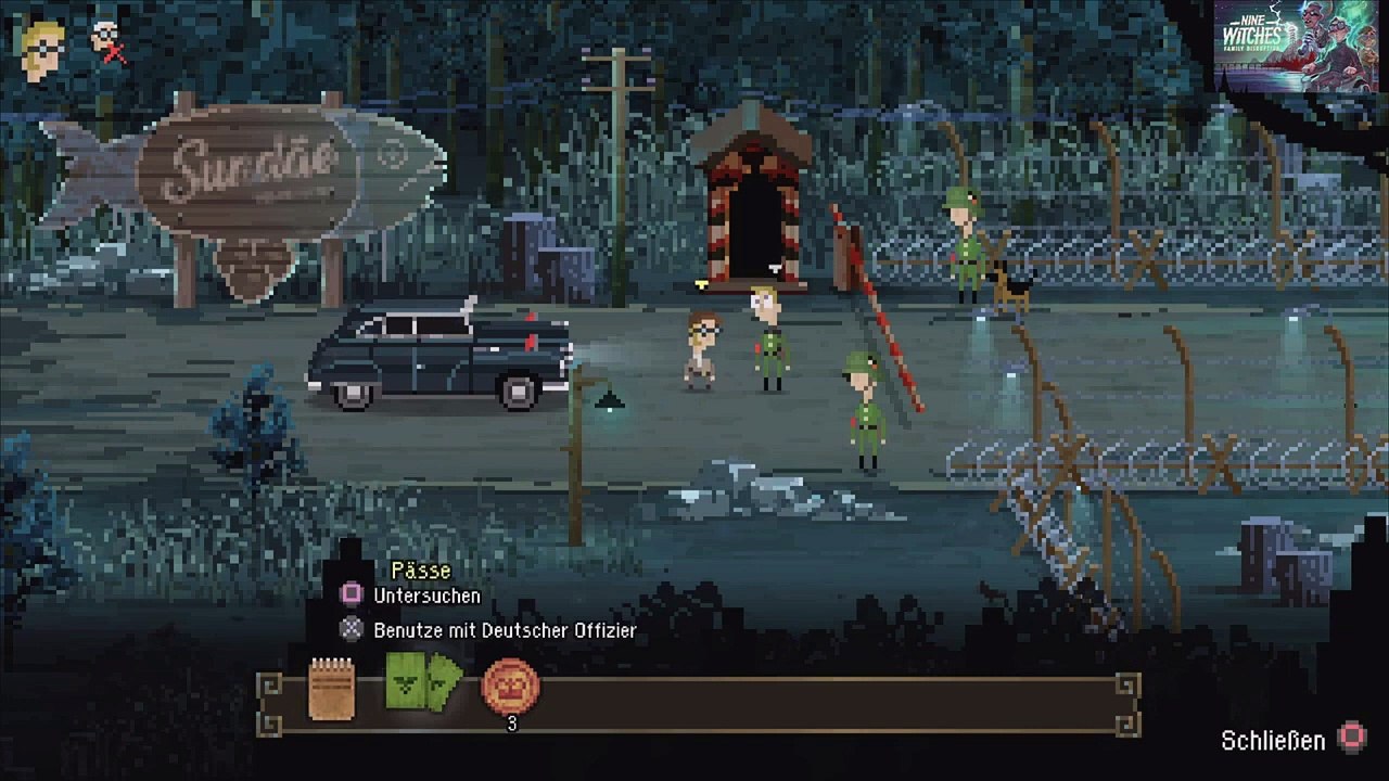 Lets play NINE WITCHES #2 - The Town