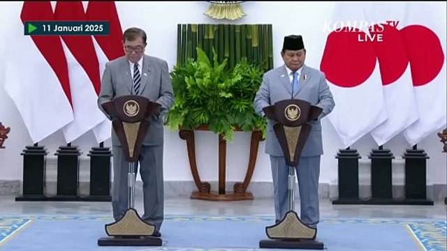Depan Presiden Prabowo, PM Jepang Shigeru Ishiba Ungkap Dukungan ke Program Makan Bergizi Gratis