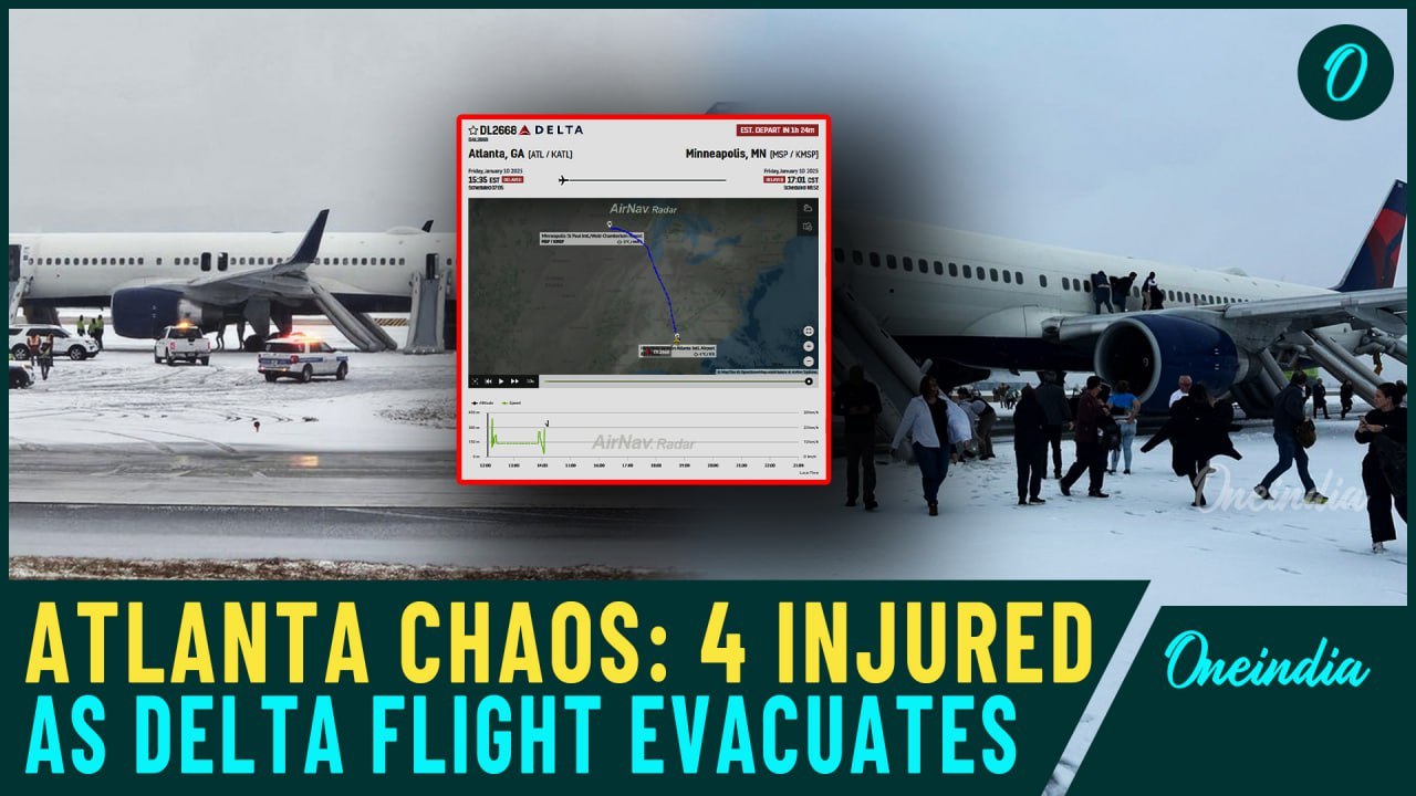 VIDEO: Delta flight aborts takeoff at Atlanta airport | Passengers deplane on tarmac