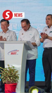 PM officiates Penang's Mutiara Line LRT project groundbreaking ceremony