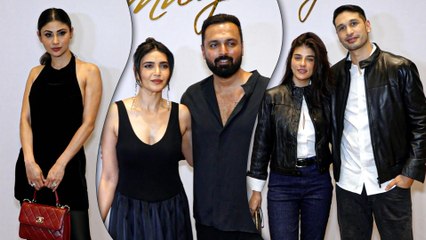 NAAGIN Girls Mouni Roy & Karishma Tanna Arrive For The Grand Launch Of Milagro | Arjun Kanungo