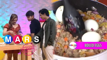 Kristoffer Martin at Jeff Moses, ginisa ang Ginisang Giniling ni Melbelline Caluag! | Mars Pa More