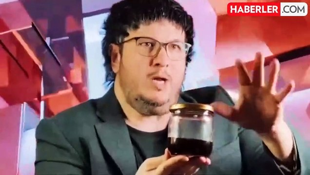 Şahan Gökbakar canlı yayında Gabar petrolünü koklayan Ahmet Hakan'ı tiye aldı