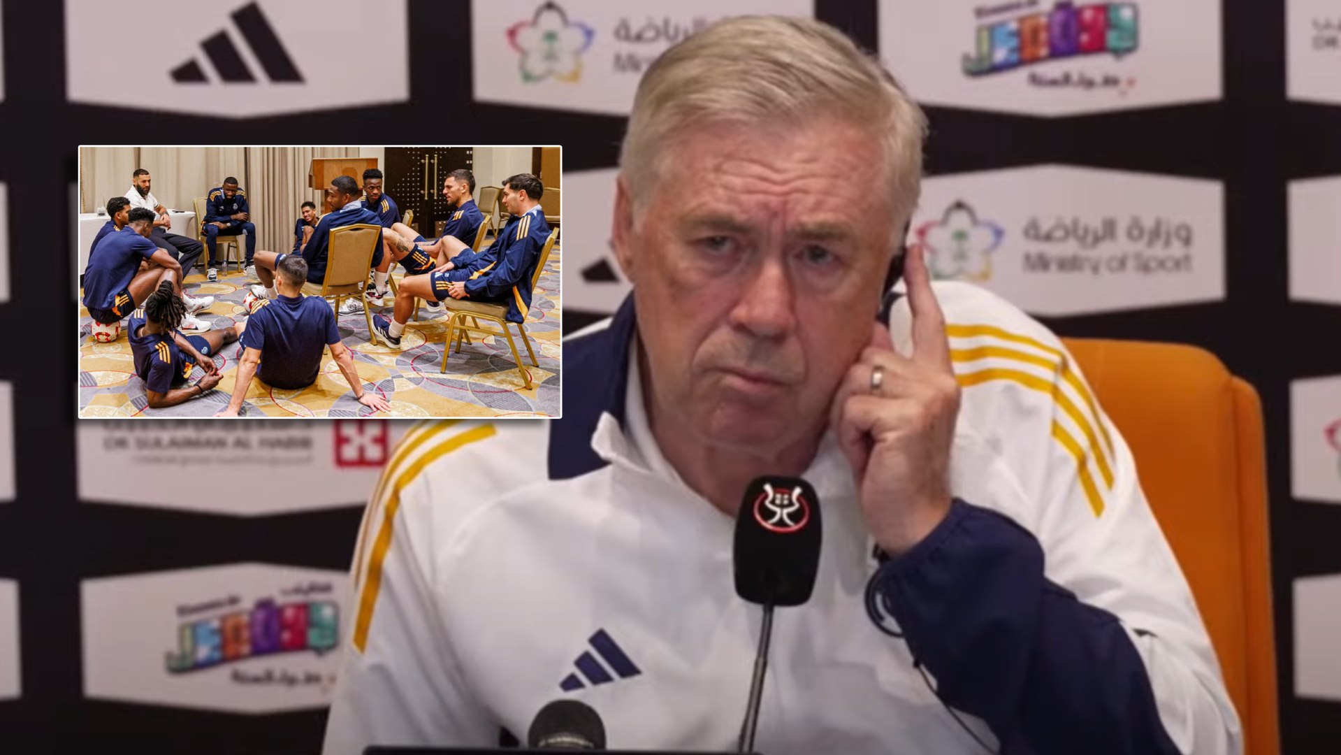 Ancelotti y la 'mano dura' de Hansi Flick: "Yo pido las explicaciones de los retrasos"