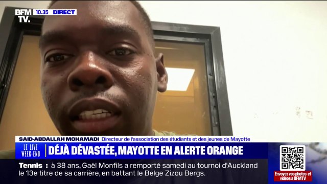 Cyclone Dikeledi à Mayotte: Les gens sont très inquiets