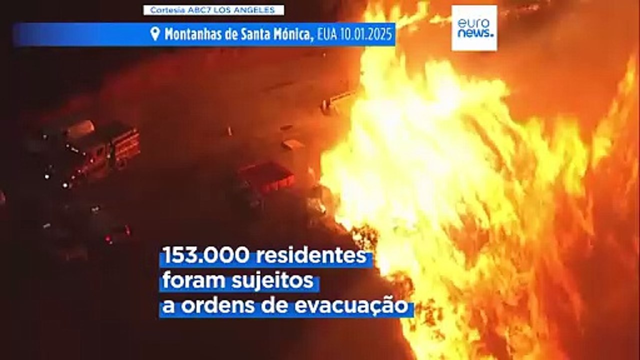 Número de mortos nos incêndios florestais na Califórnia sobe para 11