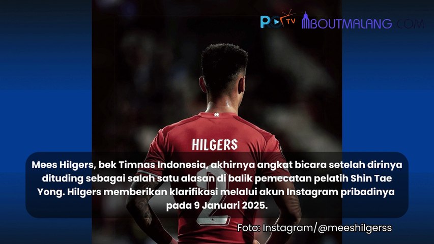 MEES HILGERS KLARIFIKASI ISU PEMECATAN SHIN TAE YONG: SAYA MINTA MAAF