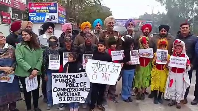 ਚਾਈਨਾ ਡੋਰ ਖਿਲਾਫ ਅੰਮ੍ਰਿਤਸਰ ਪੁਲਿਸ ਦਾ ਖਾਸ ਉਪਰਾਲਾ
