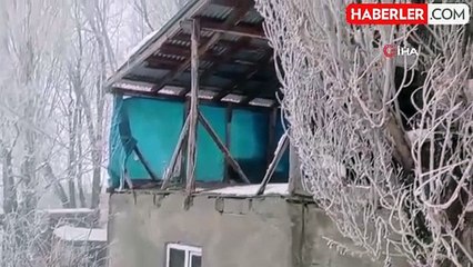 Erzurum Tekman'da Sibirya Soğukları: Eksi 24.9 Derece