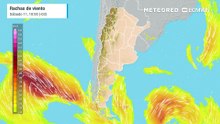 Alerta roja: un temporal de invierno en pleno verano dejará vientos extremos de +140 km/h en la Patagonia este domingo