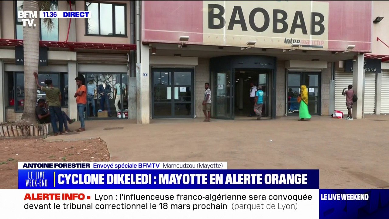 Mayotte en alerte orange: des restrictions instaurées dans les magasins dévalisés
