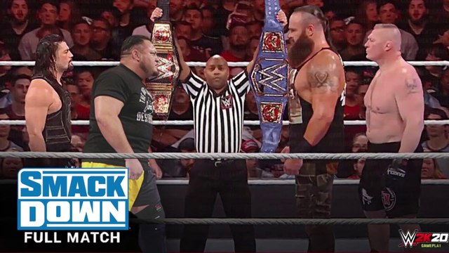 FULL MATCH - Samoa Joe vs. Braun Strowman vs. Roman Reigns vs. Brock Lesnar