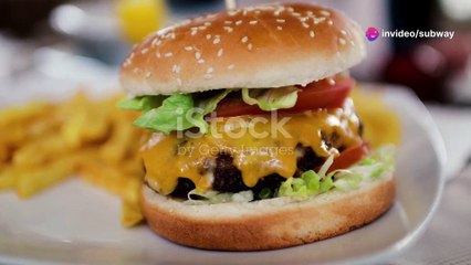 Delicious Subway burger: Made Fresh, Just for You