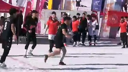 Kar Ragbi Türkiye Şampiyonası Erciyes’te başladı (VİDEO EKLENDİ)