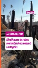 Laeticia Hallyday partage de tristes images de sa maison à Los Angeles, complètement détruite par les incendies