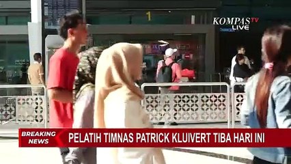 Pelatih Timnas Patrick Kluivert Tiba di Indonesia Hari Sabtu ini | STY OUT
