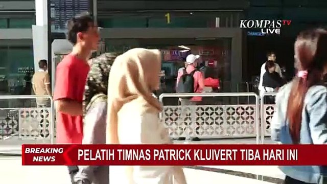 Pelatih Timnas Patrick Kluivert Tiba di Indonesia Hari Sabtu ini | STY OUT