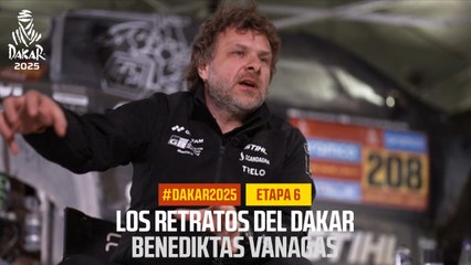 Benediktas Vanagas - Los Retratos del Dakar - #Dakar2025