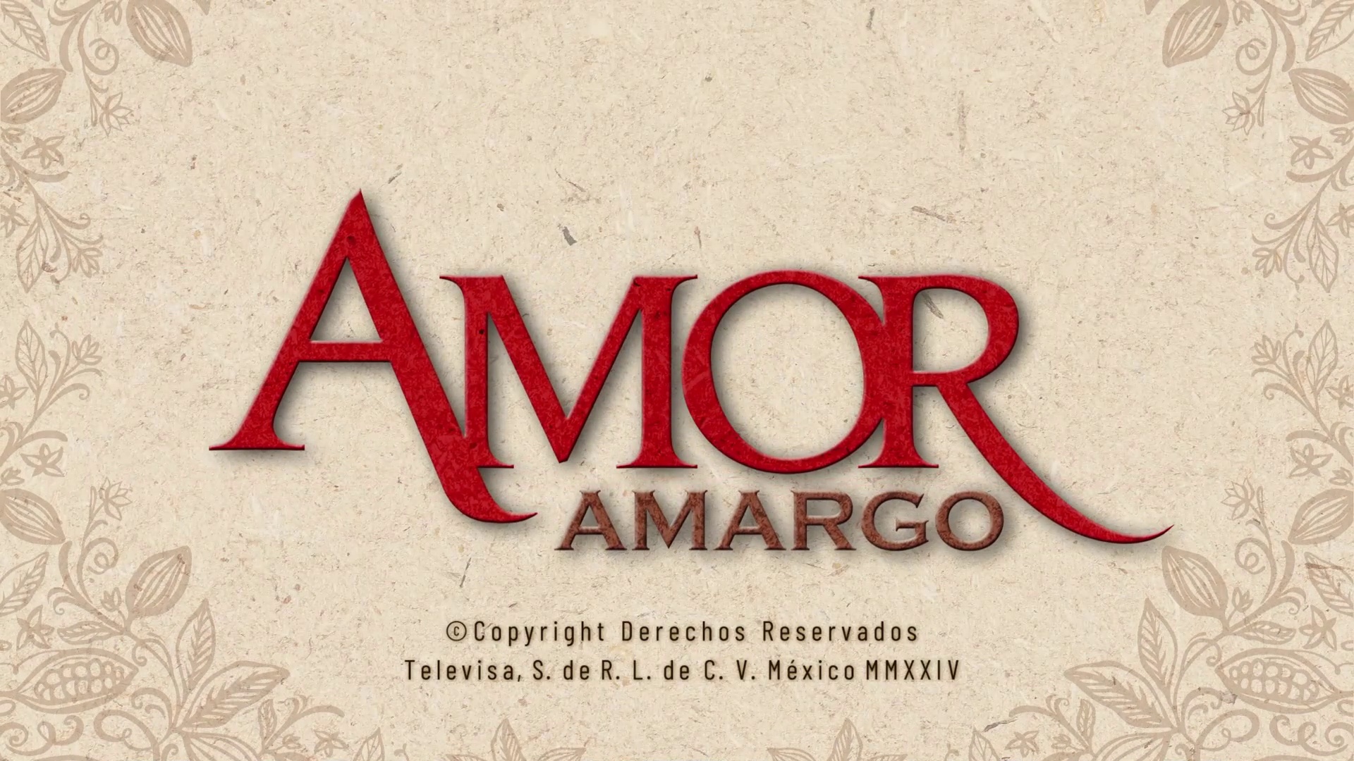 Amor Amargo (Inicia el 4 nov 2024)