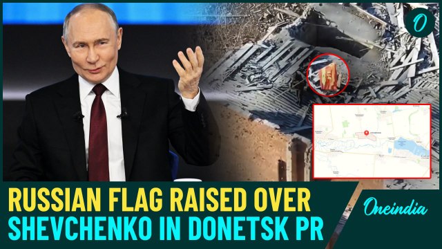Putin's Forces Win SHEVCHENKO Killing 500 Ukraine Soldiers Raise Russian Flag In Heroic Video