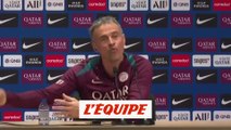 Luis Enrique : «Nous avons un objectif collectif» - Foot - L1 - PSG