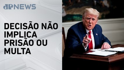 Trump é condenado por compra de silêncio de amante