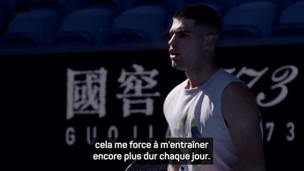 Open d’Australie - Alcaraz : "Face à Sinner, je sais que je dois donner le meilleur de moi-même"
