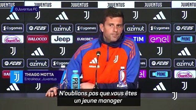 Thiago Motta taquine un journaliste