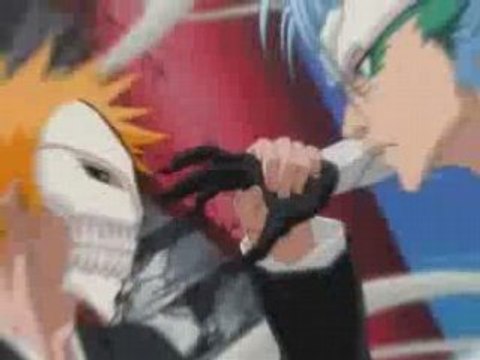 Grimmjow liberé vs ichigo vizard (2)