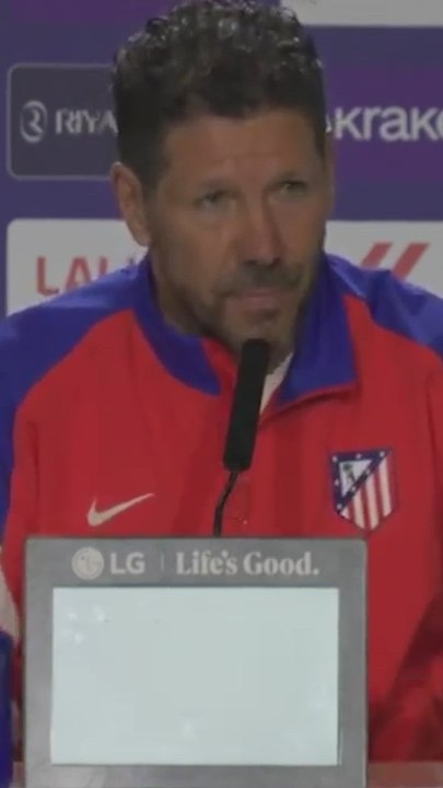 La tremenda reacción de Simeone al ser preguntado por Olmo y Vinicius