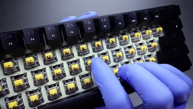 GK61 60% Modular Optical Gaming Keyboard Unboxing (Yellow Switches)