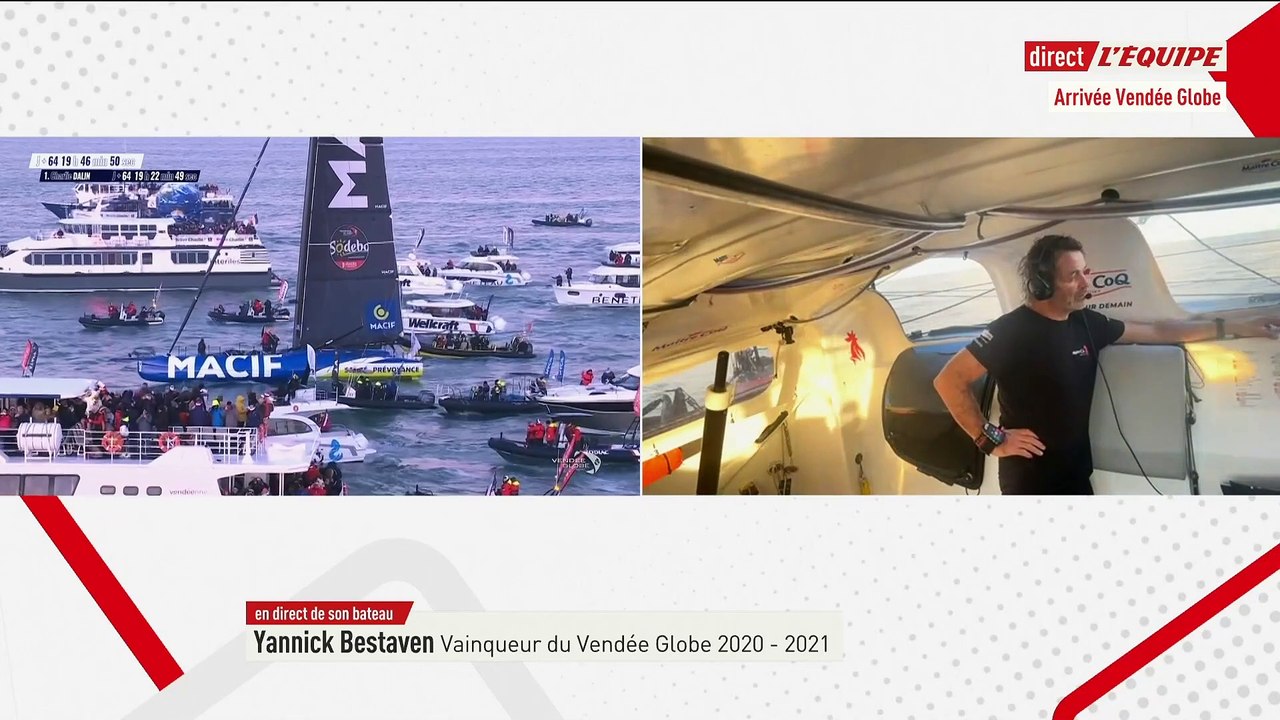 Bestaven : « Je suis content pour Charlie Dalin, c'est mérité » - Voile - Vendée Globe