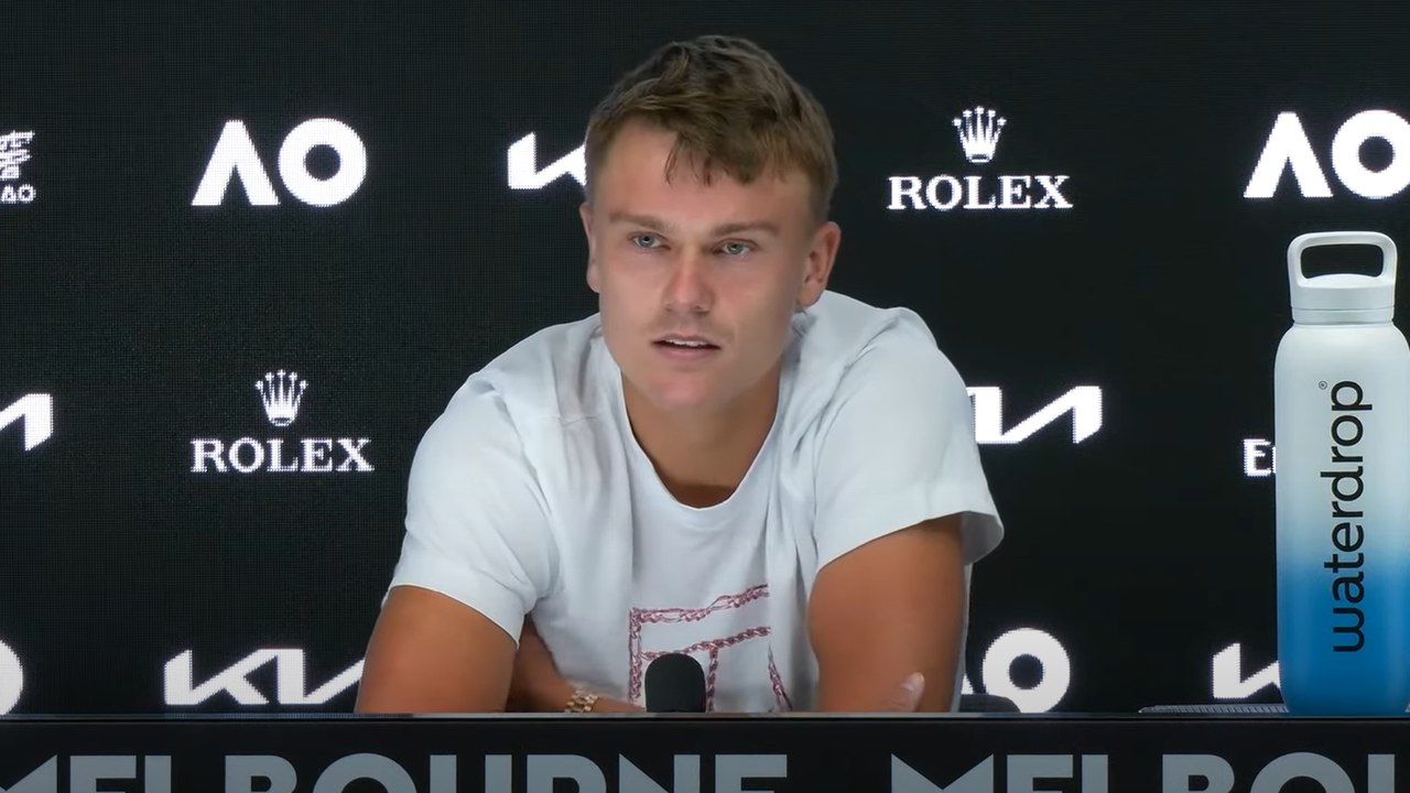 Tennis - Australian Open 2025 - Holger Rune : "I'm looking forward to the match against Matteo Berrettini"