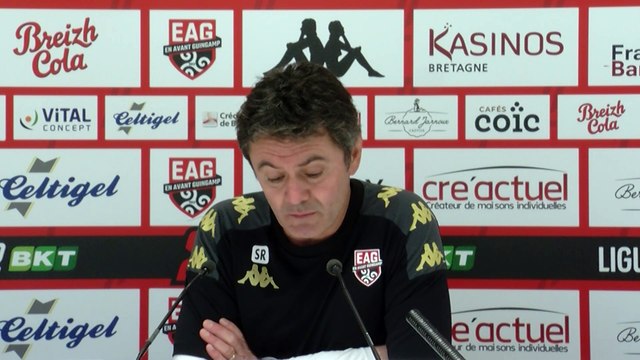 EAG - FC Sochaux-Montbéliard : le point presse de Sylvain Ripoll