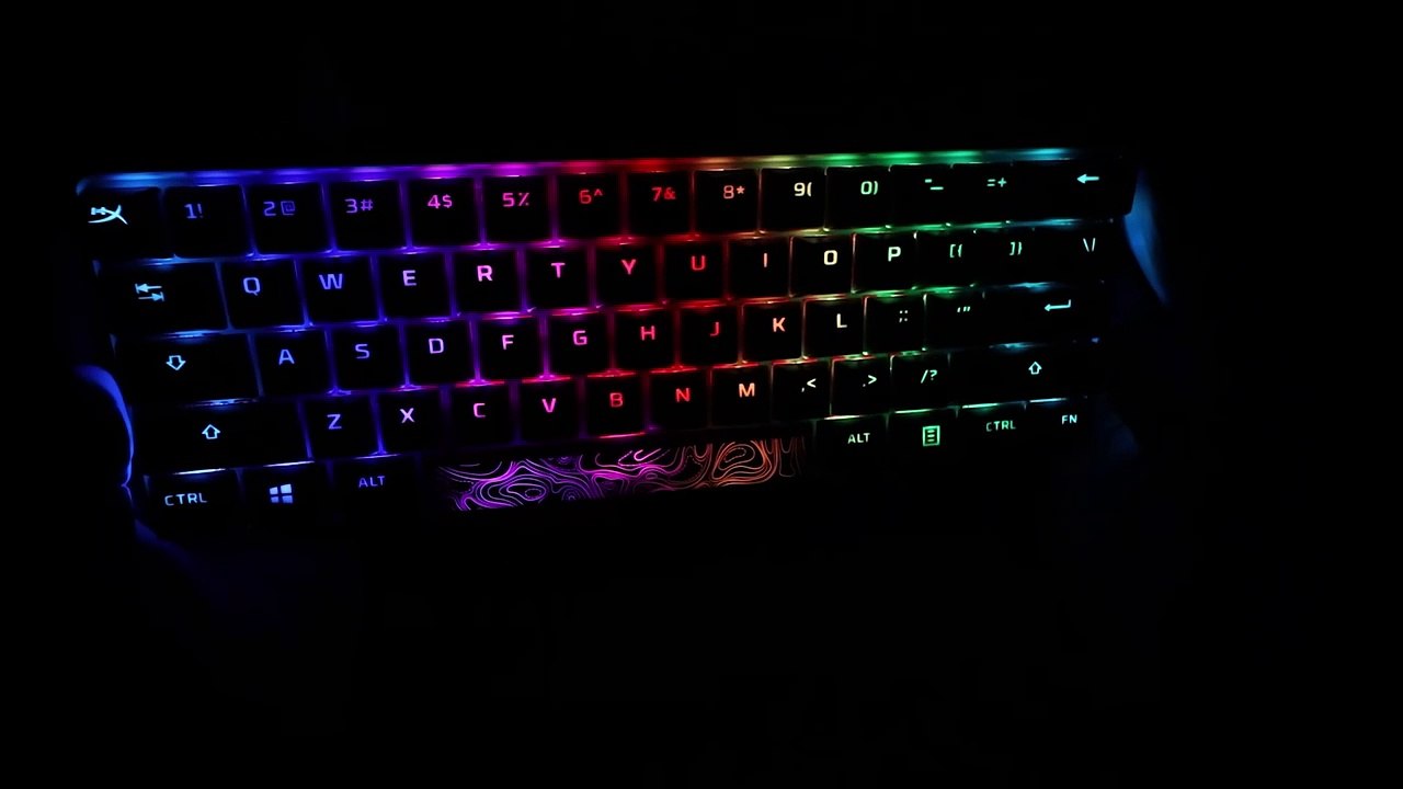 HyperX Alloy Origins 60 Gaming Keyboard + HyperX Pudding Keycaps Unboxing
