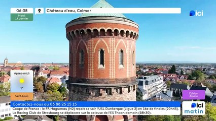 14/01/2025 - ici matin par ici Alsace en vidéo
