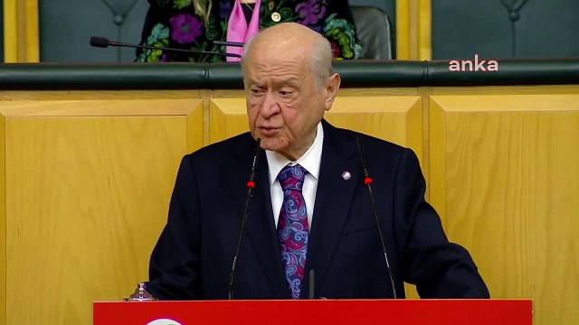 Bahçeli: PKK YPG bölücü terör örgütü mensupları Suriye hükümetinin çağrısına yanıt vermeli