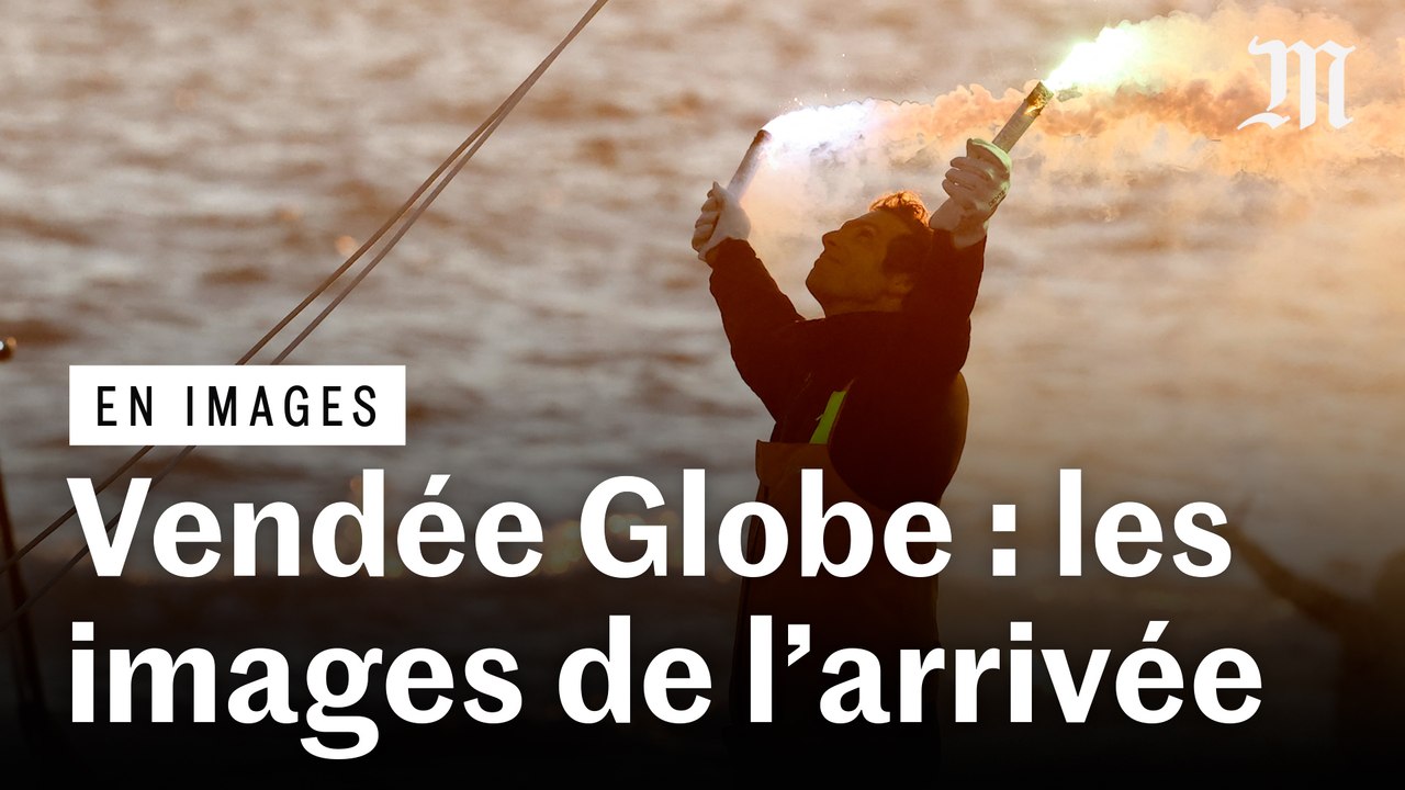 Vendée Globe : l'arrivée de Charlie Dalin aux Sables-d'Olonne
