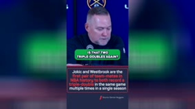 Jokic and Westbrook make triple-double history