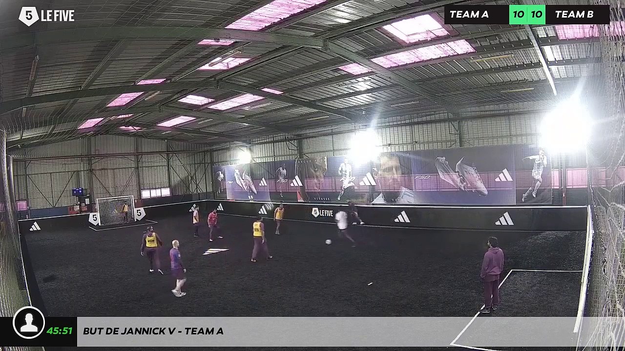 But de Jannick V - Team A