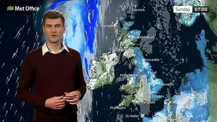 Met Office Evening Weather Forecast 11/01/2025 - A milder night ahead
