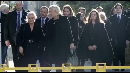 Le esequie di Jean Marie Le Pen: il gotha dell'RN a La Trinité sur Mer